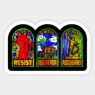 Stain Glass Collection Sticker